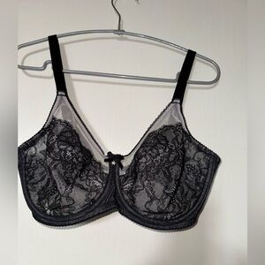 Wacoal Black Lace Full Coverage Bra